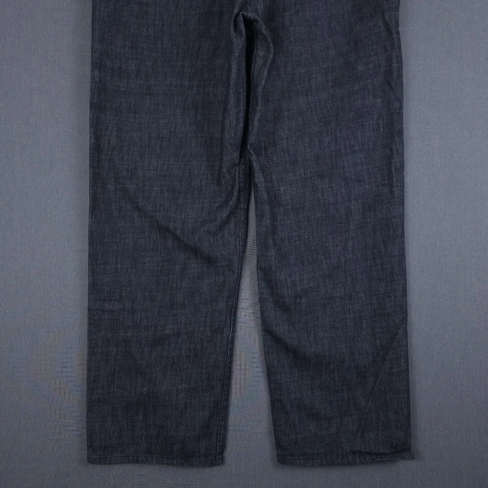 Lifted Research Group Denim Jeans Mens‎ 46 (Fits 43x33) Blue Baggy Y2K Hip Hop